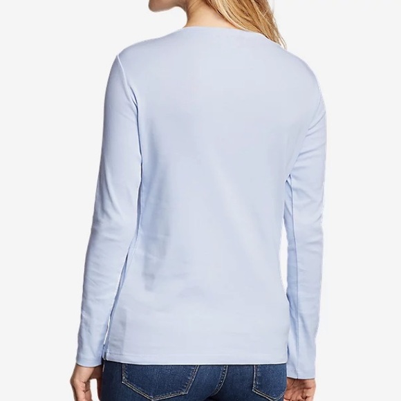 Eddie Bauer ⏰ Long-Sleeve Crewneck T-Shirt - Picture 4 of 10